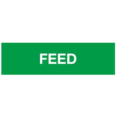 ANSI Pipe Marker - Feed - PK/10